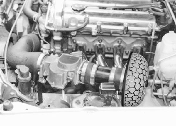 Super Power Flow Air Intake - Black - NA6CE B6-ZE - High Performance