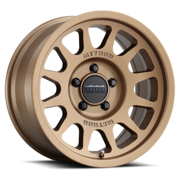MR70378558935 17 x 8.5 in. MR703 Plus 35 mm Offset 5 x 150 mm Bolt Pattern 110.5 mm Center Bore Method Wheel, Bronze