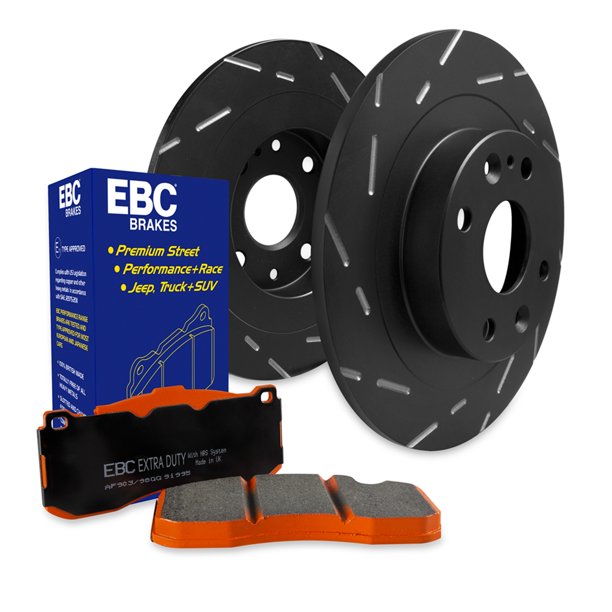 S15KF1077 S15 Orangestuff Brake Pads & USR Brake Rotors Kit