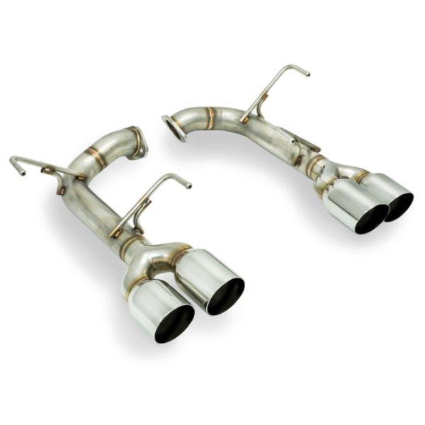 RO-TSVA-D Axle Back Exhaust with Stainless Steel Double Wall Tip for 2015 Plus Subaru WRX & STI VA