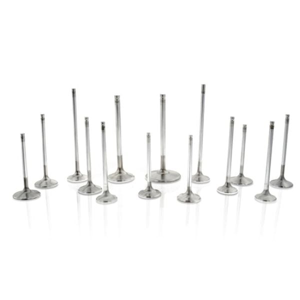 33.9 mm, 5.98 mm & 104 mm 20 deg S-Flo Stock Triple Groove Competition Plus Intake Valve for Audi TFSI Daza - Set of 10