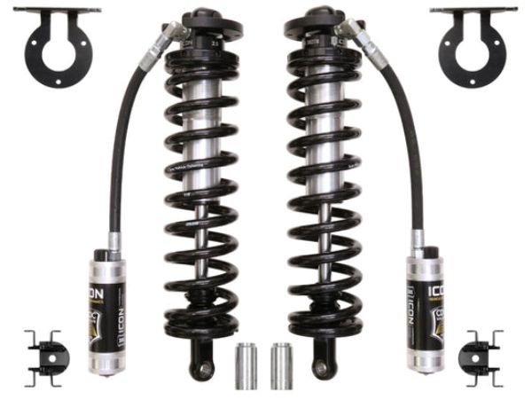 61721C 4 in. 2.5 Series Shocks VS RR CDCV Bolt-In Conversion Kit for 2005 Plus Ford F-250 & F-350 Super Duty 4WD -  ICON
