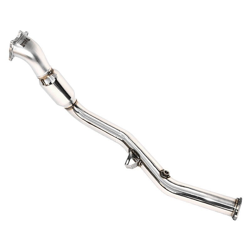 HS05SLADPC Polished Divorced Waste Gate Down Pipe with High Flow Cat for 2005 Plus AT LGT