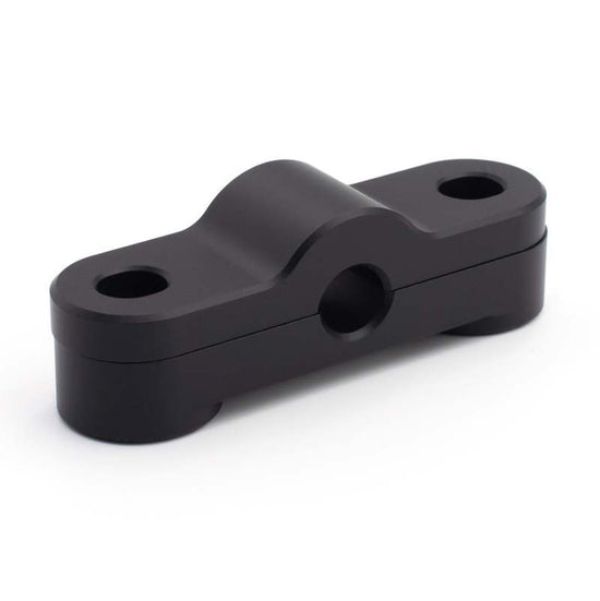Rear Solid Shifter Bushing Kit for Civic Integra, Black - 2 Piece