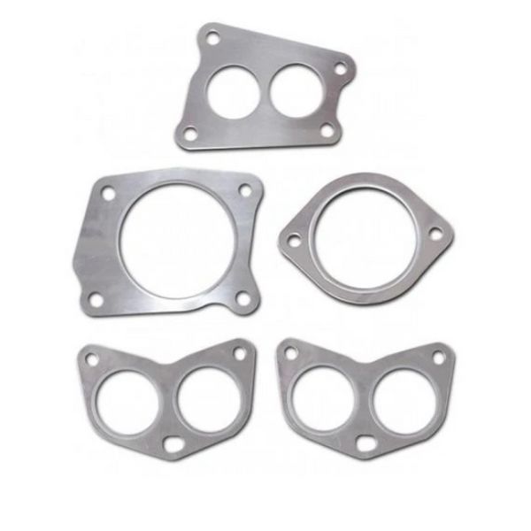 6-Layer MLS Exhaust Gasket Set - Black - Compatible with 2015+ Subaru WRX FA20