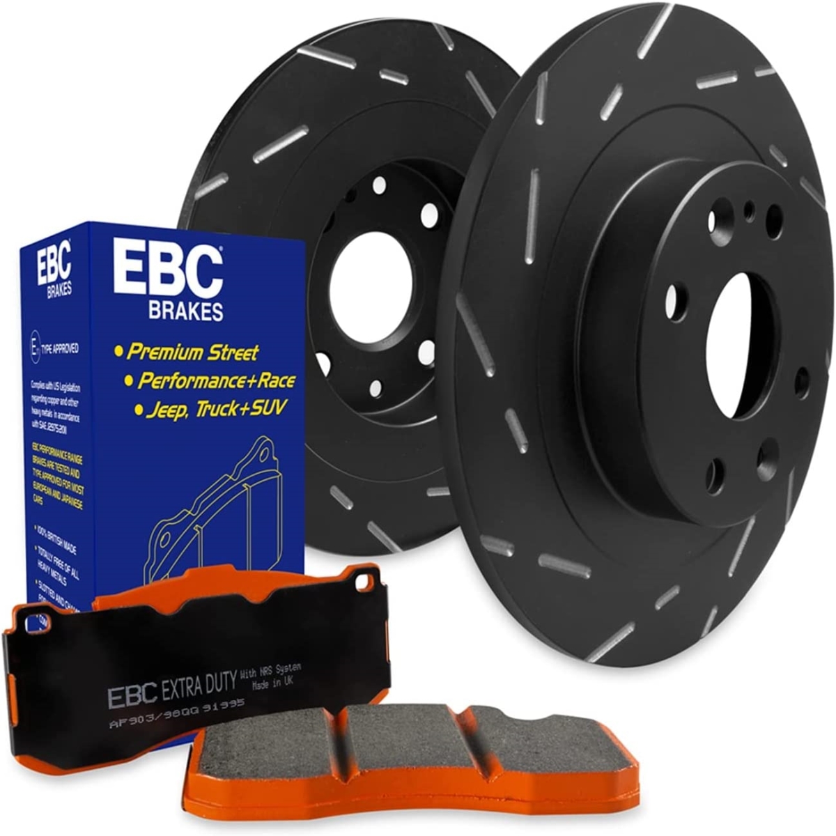 S15KF1007 S15 Orangestuff Brake Pads & USR Brake Rotors Kit