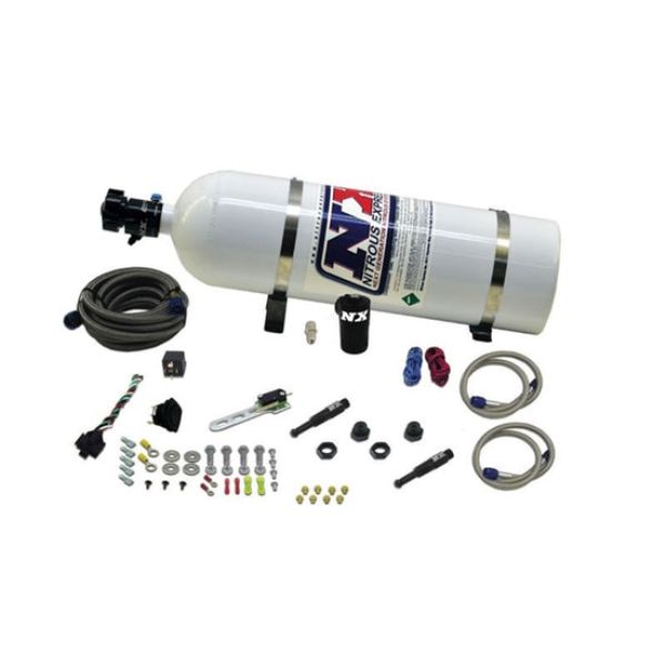 Nitrous Express NXD12003 NXD Super Stacker Nitrous Kit with Lightning 375 Solenoid