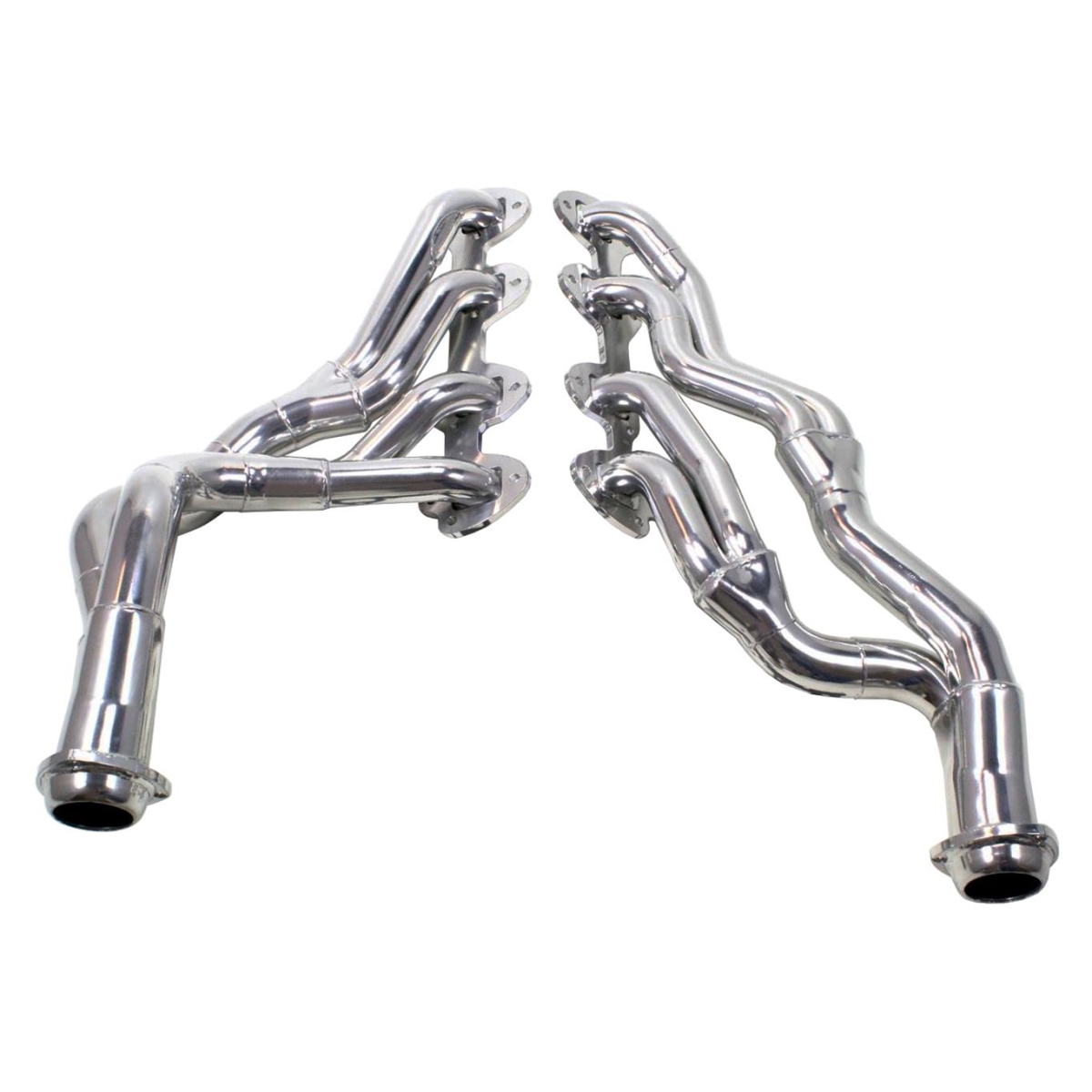 6655SJS 1.75-2.5 in. Primary Silver Coated Tri Y Header for 1967-1970 Ford Mustang 390-428 FE