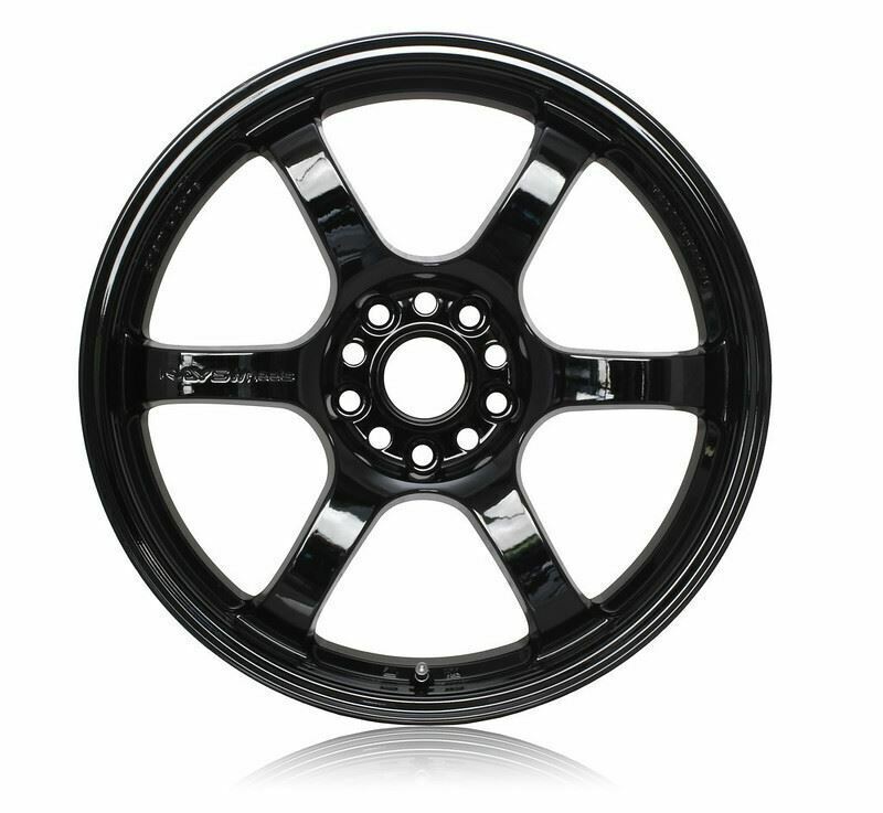 WGCRQ38EGX 17 x 9 in. 57CR Plus 38 5 x 114.3 mm Wheel, Gloss Black