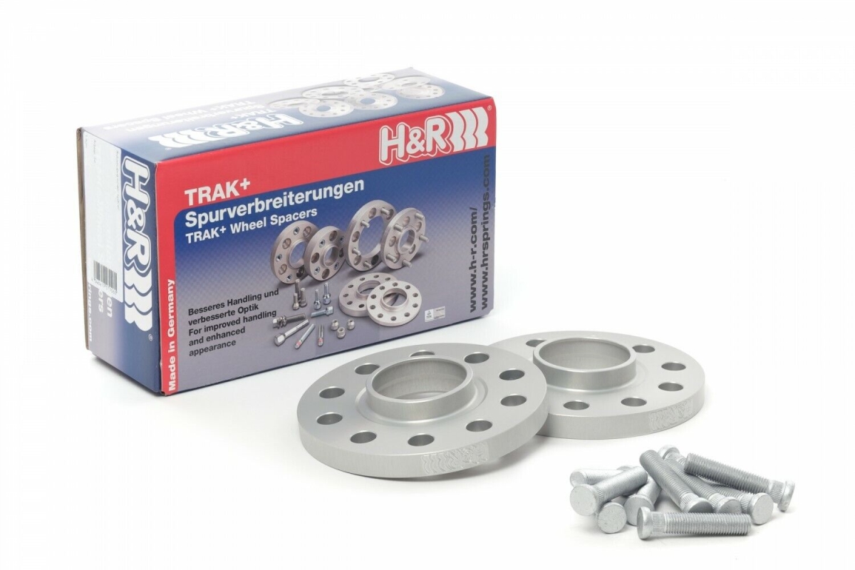 14 x 1.5 in. Trak Plus 10 mm DRS-MZ Bolt 5 x 114.3 mm Center Bore 64 mm Stud Thread Wheel Adaptor, Black