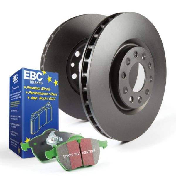 S14KF1216 S14 Greenstuff Brake Pads & RK Brake Rotors Kit
