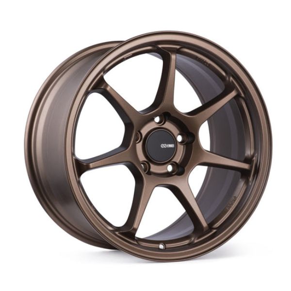 18 x 8.5 in. TS-7 5 x 114.3 mm 38 mm Offset 72.6 mm Bore Wheel, Matte Bronze