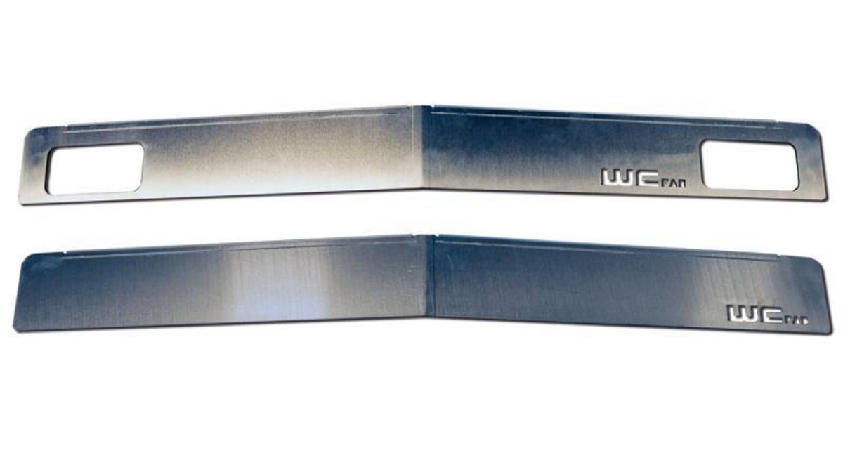 WCF100425 Front Bumper Valance Filler Panel Kit with Tow Hooks for 2015-2019 Chevrolet 2500 & 3500, Raw Finish