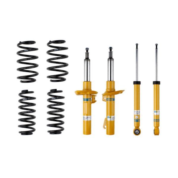 46-184290 B12 Front & Rear Complete Suspension Kit for 2005-2010 Volkswagen Jetta