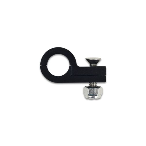 20674 0.56 in. ID Billet P-Clamp, Anodized Black