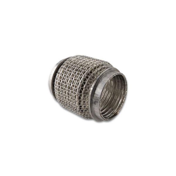 66804 2.50 ID x 4 in. Long Stainless Steel Flex Coupling with Interlock Liner