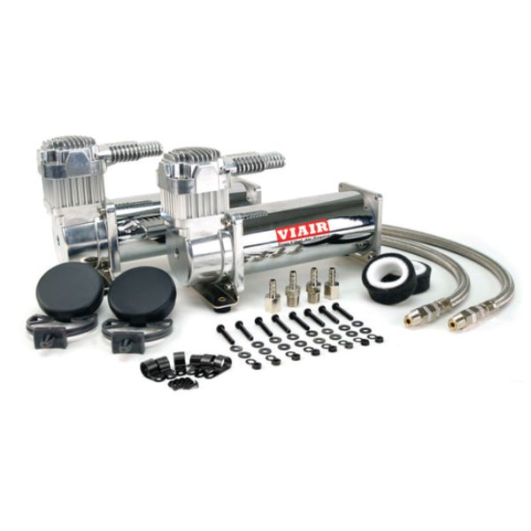 23444B 200 PSI Viair 444C Dual Pack Compressor, Black -  Air Lift