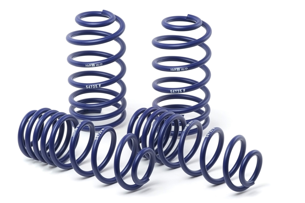 Picture of H&R 54097-2 Sport Spring for 2009-2012 Porsche 911 & 997 Carrera C4S Coupe & Cabrio