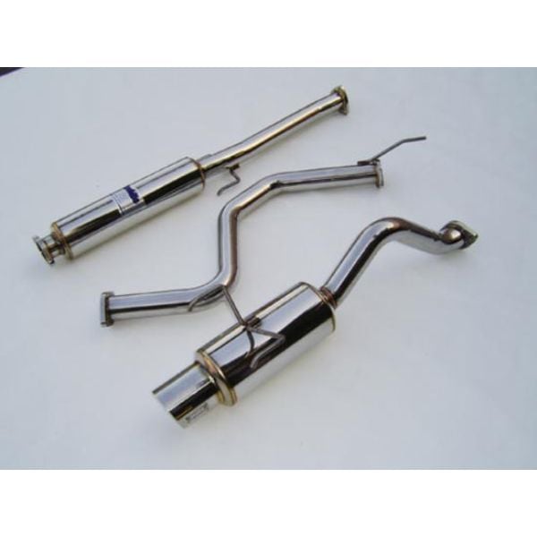 60 mm Cat-Back Exhaust with 101 mm Tip for 1992-1995 Civic EF6 3-Door