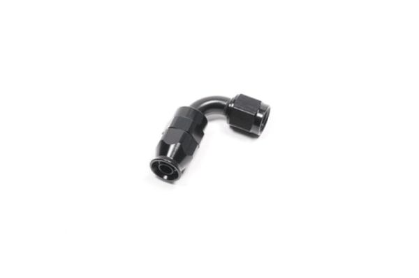 6AN 90 deg PTFE Hose End, Black
