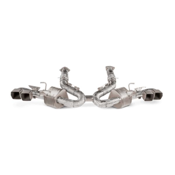 S-CO-TI-3 Titanium Slip-On Line Pipe Set for 2020 Plus Chevrolet Corvette C8