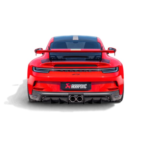 DI-PO-CA-9-M Rear Carbon Fiber Diffuser for 2021-2022 Porsche 911 GT3 992, Matte