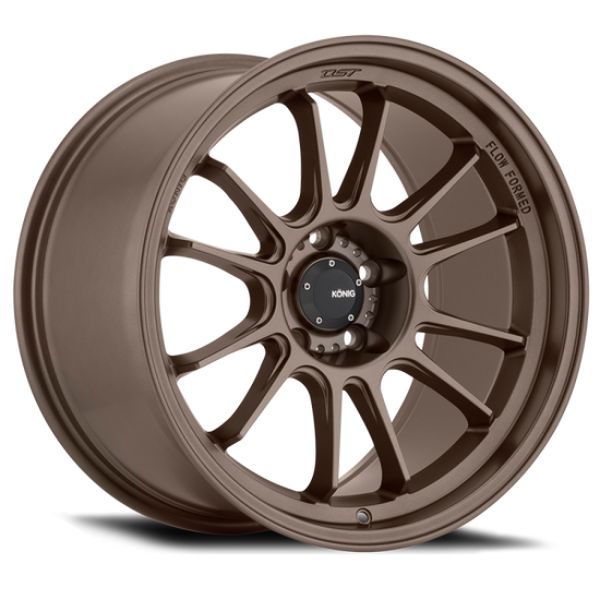 17 x 9 in. Hypergram 4 x 100 mm ET45 Wheel, Race Bronze