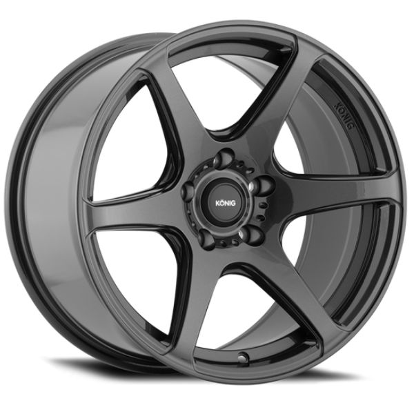 18 x 8 in. Tandem 5 x 114.3 mm ET45 Wheel, Gloss Graphite