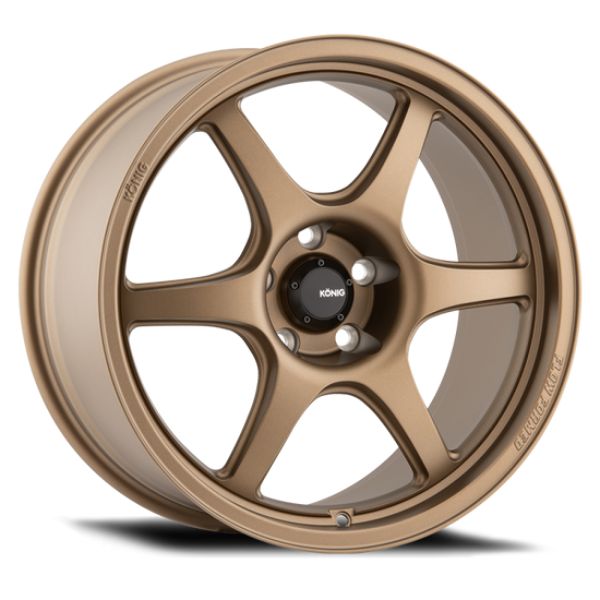 15 x 8 in. Hexaform 4 x 100 mm ET25 Wheel, Matte Bronze