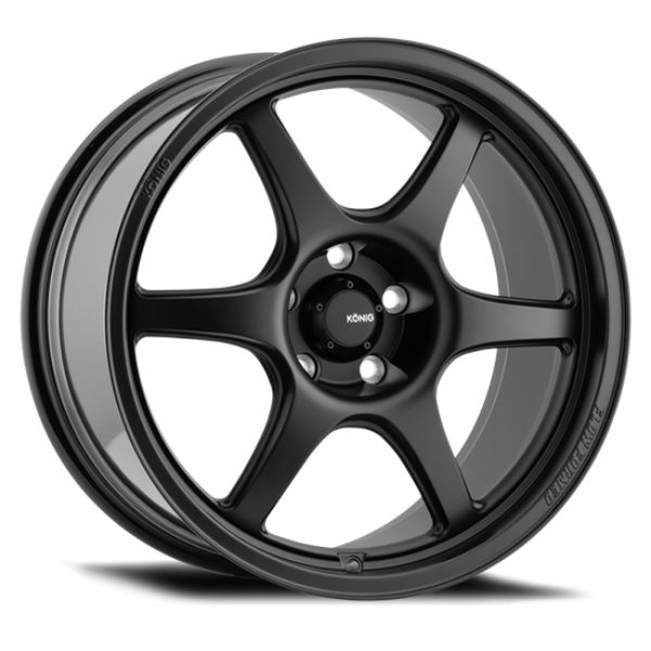 HFN8514355 18 x 9.5 in. A Hexaform 5 x 114.3 mm ET35 Wheel, Matte Black