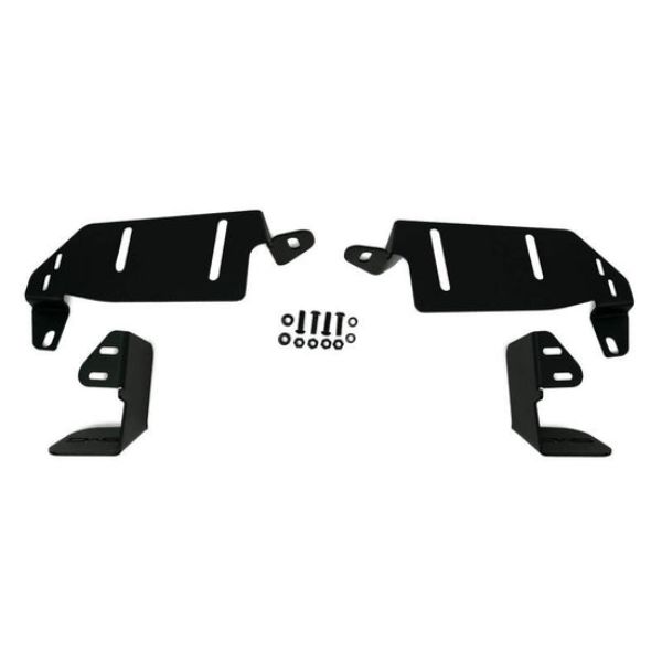 Factory Bumper Pocket Light Mount with 3 in. LED Pod Lights for 2021-2022 Ford Bronco - Pack of 2