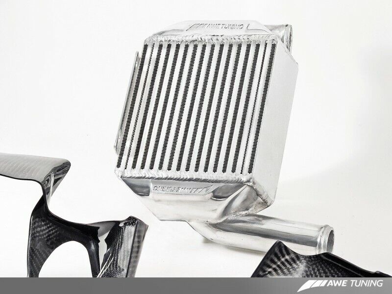 4510-11040 Performance Intercooler Kit with Carbon Fiber Shrouds for Audi 2.7T