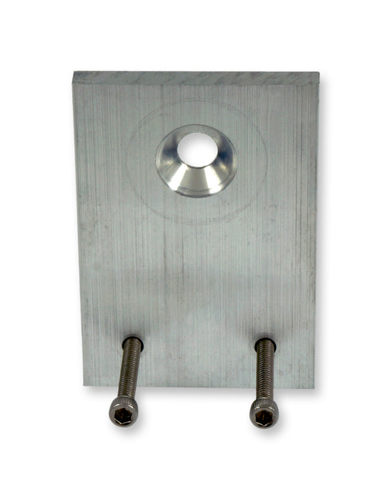 Aluminum MAC Solenoid Bracket - Silver - Includes Screws - Durable Design
