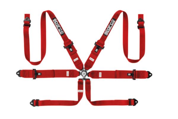 04818RH1RS 3 to 2 in. Steel 6-Point Belt Harness