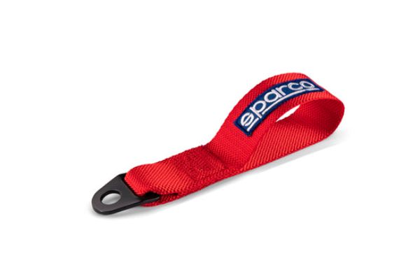 01637RS Tow Strap, Fia Red