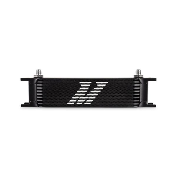 MMOC-10-6BK Universal -6AN 10 Row Oil Cooler, Black