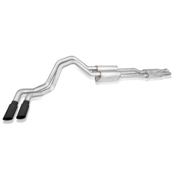 FT220CBR-B 304 Stainless Steel Redline Cat-Back Exhaust with 4 in. Matte Black Tips for 2020-2021 Ford F-250 & F-350 7.3L