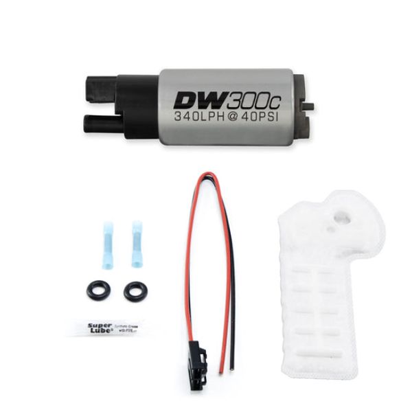 340 LPH DW300C Compact Fuel Pump without Mounting Clips for 2017-2020 Honda Civic Type-R