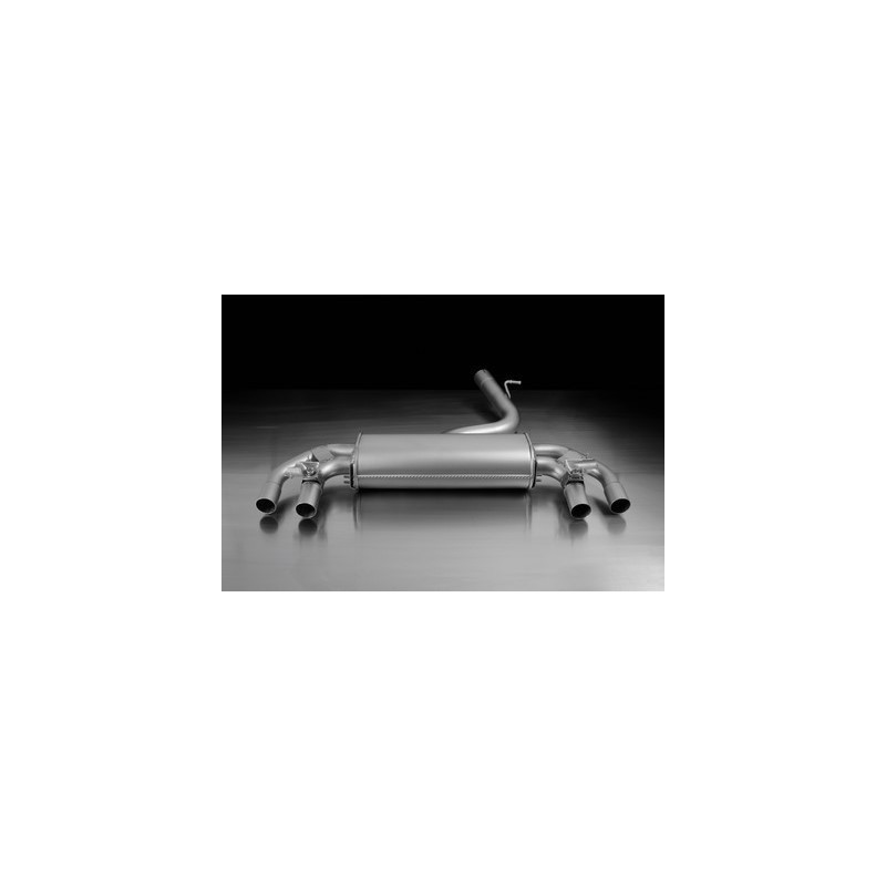 Axle Back Exhaust for 2014 Volkswagen Golf VII R 4Motion 2.0L TSI