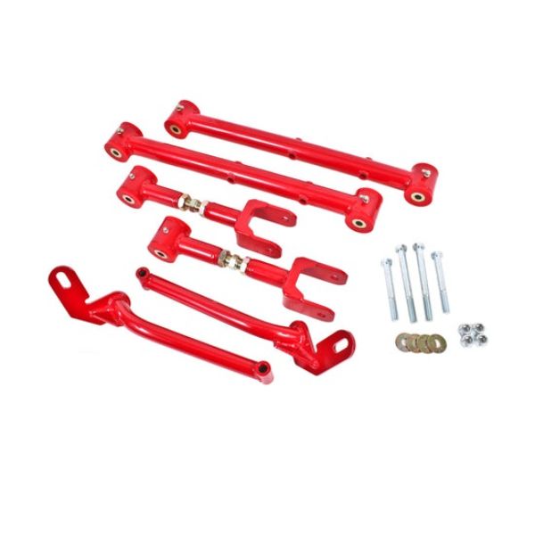 Adjustable Rear Suspension Kit for 1978-1987 G-Body, Red