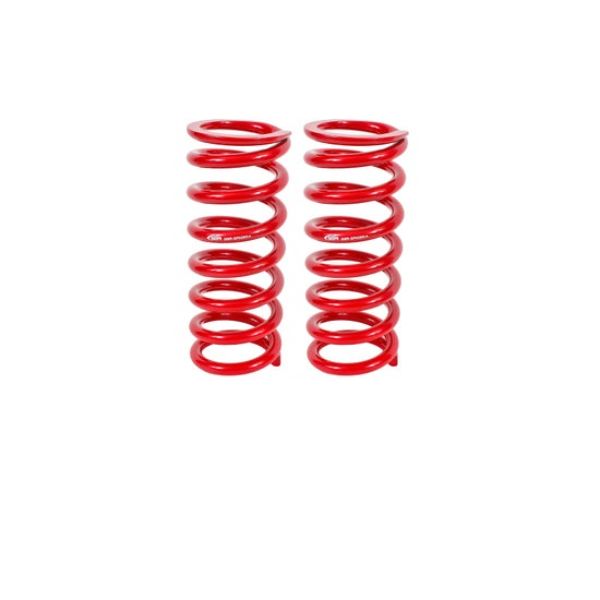 SP028R Front Lowering Springs for 1979-1904 Fox Mustang, Red