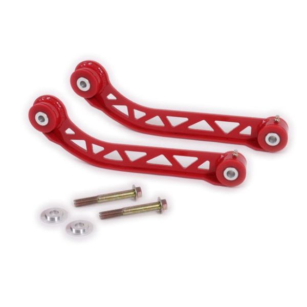 UCA110R Polyurethane Non-Adjustable Upper Control Arms for 2008-2017 Challenger, Red