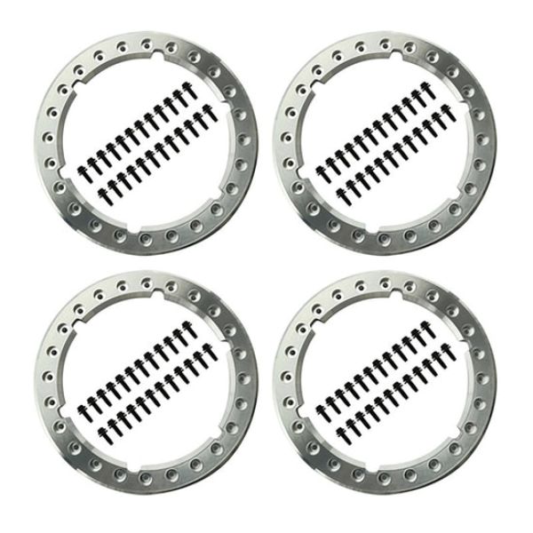 M-1021K-BL1 Style 1 Functional Bead Lock Ring Kit with 35 in. Tire for 2017-2018 & 2021 F-150 Raptor