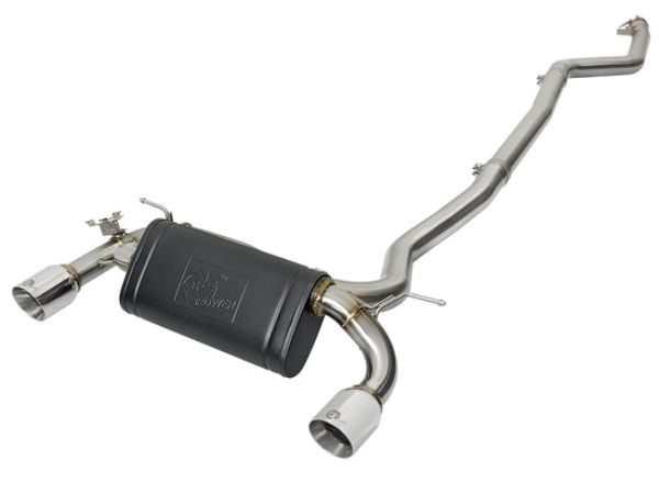 AFE 49-36334-P Power Mach Force-XP 304 Stainless Steel Cat-Back Exhaust System for 2016-2017 BMW 340I, 340IX & 3.0L