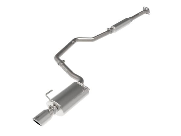 AFE 49-36052-P 2.5 in. 304 Stainless Steel Cat-Back Exhaust with Polished Tips for 2012-2016 Subaru Impreza 2.0L Power Takeda