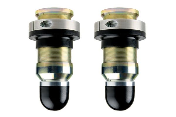 JKS2211 Front Adjustable Coilover Spacer Kit with Bump Stops for 2018-2021 Jeep Wrangler JL