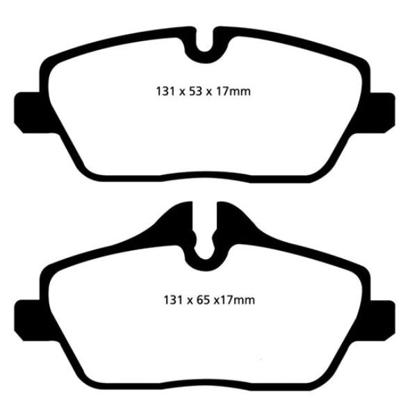 DP42056R Yellowstuff Front Brake Pads for 2014 Plus Mini Hardtop 1.5 Turbo Cooper