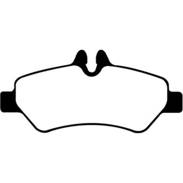 DP61927 Greenstuff Rear Brake Pads for 2007 Plus Dodge Sprinter 2500