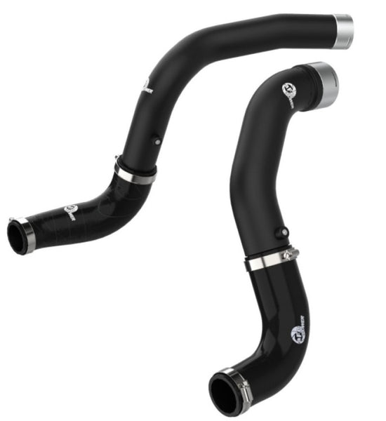 AFE 46-20434-B 3 in. Bladerunner Intercooler Hot & Cold Side Pipe Kit for 2020-2021 Jeep Wrangler V6-3.0L TD, Black