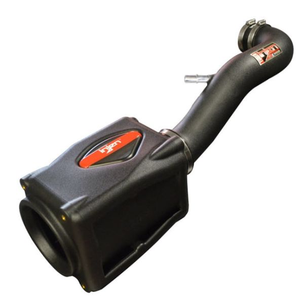 PF5005WB Power-Flow Air Intake System for 2018 Plus Jeep Wrangler JL V6-3.6L Wrinkle, Black